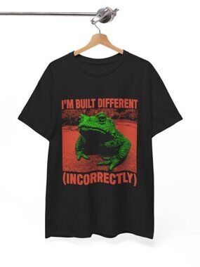 Built Different Incorrectly Frog T-Shirt